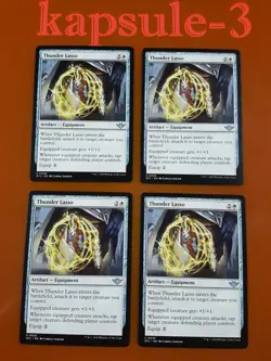 4x Thunder Lasso | Outlaws of Thunder Junction | MTG Magic Cards - Image 1