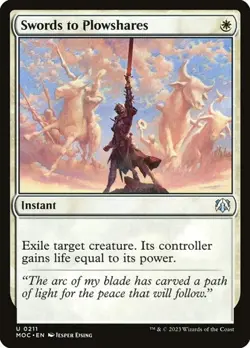 Swords to Plowshares MOC LP MTG - Image 1