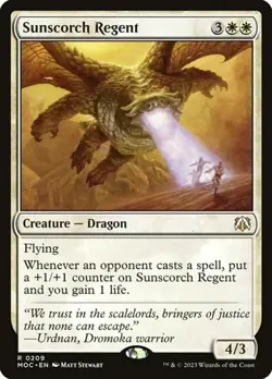 2x Sunscorch Regent MOC LP MTG - Image 1