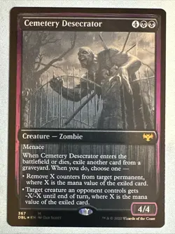 MTG / Cemetery Desecrator / DBL / #367 / FOIL / Mythic / NM - Image 1