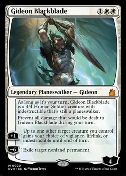 Gideon Blackblade RVR LP MTG - Image 1