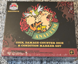 Anaheim 2025 Arcanine Coin Damage Counter Dice Condition Marker Pokemon Sealed - Image 1