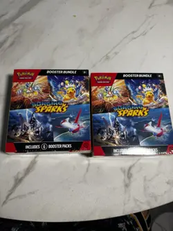 Pokemon Surging Sparks SV08 Booster Bundle TCG 6 Packs Free Shiping - Image 2