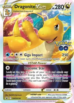 Dragonite VSTAR - SWSH236 - Sword & Shield Promo - Pokemon TCG - NM - HOLO - Image 1