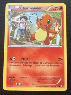 Charmander RC3/RC32 Common Pokemon Generations: Radiant Collection LP/NM - Image 1