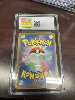 CGC 9 Vaporeon 134/165 Reverse Holo Master Ball Japanese 151 sv2a Pokemon TCG - Image 2