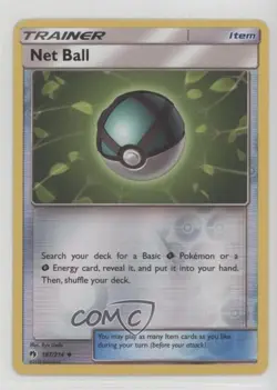 Net Ball Reverse Foil Pokemon Sun & Moon Lost Thunder #187 - Image 1