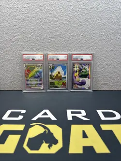 Lot Of 3 Pokemon PSA Graded Cards - Image 1