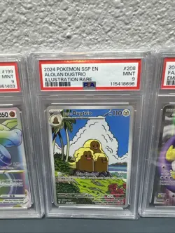 Lot Of 3 Pokemon PSA Graded Cards - Image 3