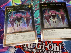 Yugioh ERROR/MISPRINT Missing Foil Layer NUMBER 16: Shock Master RA04 EN166 NM - Image 3