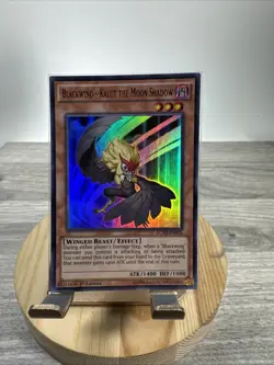 Yugioh Blackwing Kalut the Moon Shadow NM LC5D-EN115 Ultra Rare Foil 1st Edition - Image 1
