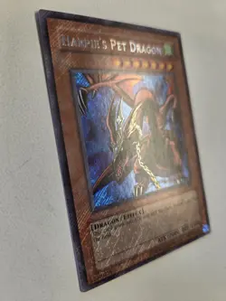 Harpie's Pet Dragon RP02-EN093 Max Foil Bleed Secret Rare Yugioh Retro Pack 2 NM - Image 2