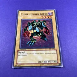 Three-Headed Geedo Common Pharaoh's Servant PSV-002 Yugioh Trading Card TCG - Image 1
