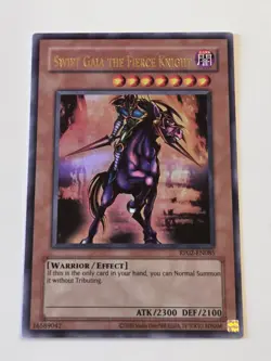Swift Gaia the Fierce Knight RP02-EN085 Ultra Rare Yugioh Retro Pack 2 Mint - Image 1