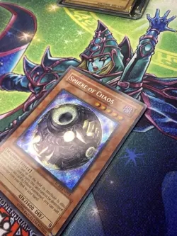 Yugioh SPHERE OF CHAOS SECRET RARE RGBT-EN093 LP See Pics Raging Battle - Image 3