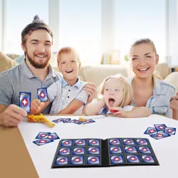 Trading Card Binder, 9 Pockets Card Album Folder, 360 Side Loading Pocket Bin... - Image 3