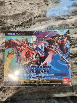 Digimon Card Game Special Booster Ver. 1.5 BT01-03 - Image 1