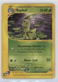 Bayleef Pokemon e-Card Series Expedition #71 2002 - Image 1