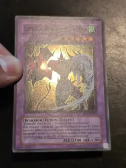 Yu-Gi-Oh! SUPER RARE HOLO CARD ELEMENTAL HERO FLAME WINGMAN DP1-EN10 VLP - Image 2