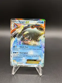 Pokemon TCG Kyogre EX Dark Explorers Ultra Rare Holo Card 26/108 - Image 1