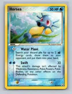 (2x) Pokemon Trading Card - EX Team Rocket Returns: Horsea 58/109 MP - Image 1