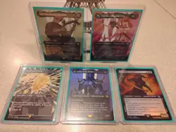 Lot of 5 Magic the Gathering MTG Final Fantasy FF Cards The Wandering Minstrel + - Image 1