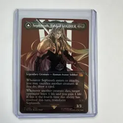 Sephiroth, Fabled SOLDIER (Borderless) (0382) MTG Final Fantasy Foil - Image 1
