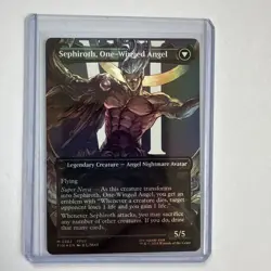 Sephiroth, Fabled SOLDIER (Borderless) (0382) MTG Final Fantasy Foil - Image 2