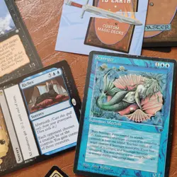 Dimir Dragon's MERFOLK-Tribal Custom Complete COMMANDER DECK MTG 100 Cards - Image 4