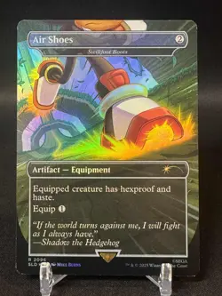Air Shoes - Swiftfoot Boots (Rainbow Foil) NM Secret Lair Drop Series - MTG - NM - Image 1