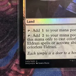 Eldrazi Temple - Foil MM2 NM Mtg - Image 5