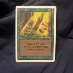 Regrowth (Unlimited) NM MTG - Image 1