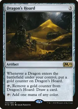 Dragon's Hoard CORE 2019 MTG MAGIC ARTIFACT RARE - Image 1