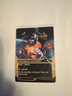 Mtg. Scavenger Grounds. Borderless. Edge of Eternities. Pack Fresh #37 N.M - Image 2