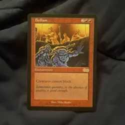 Bedlam (Urza's Saga) NM MTG - Image 1