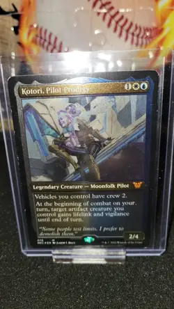 MTG | Kotori, Pilot Prodigy | Mythic | Foil Etched | Thick Stock | NEC #78 - Image 1