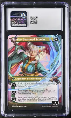 MTG Tamiyo, Inquisitive Student MH3 0443 Borderless Grade 10 CGC Gem Mint - Image 2