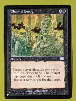 Chain of Smog x1 Onslaught The List 1x Magic the Gathering MTG - Image 1