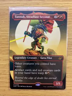MTG Tannuk Steadfast Second Borderless Edge of Eternities Regular Card (0296) - Image 1