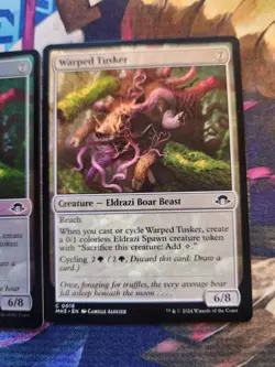 MTG MH3 - Warped Tusker X 2 (1x Foil, 1x Regular) - Image 3