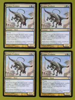 Trygon Predator x4 Dissension 4x Playset Magic the Gathering MTG - Image 1