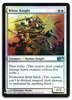 White Knight #41 (Foil) (NM) List Reprints LIST LIST Magic MTG - Image 1