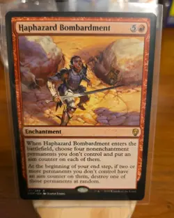 Haphazard Bombardment 131 Rare Dominaria DOM MTG - Image 1