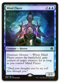 Mind Flayer #63 (Foil) (NM) Forgotten Realms AFR Magic MTG - Image 1