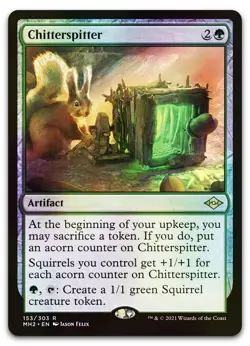Chitterspitter #153 (Foil) (NM) Modern Horizons 2 MH2 Magic MTG - Image 1