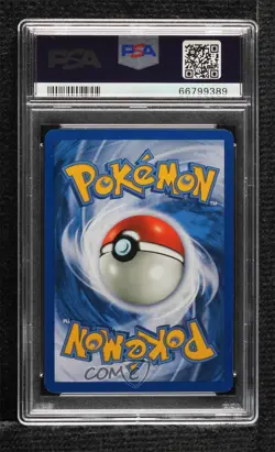 Dark Dragonite Holo Pokemon Team Rocket PSA 8 2000 - Image 2