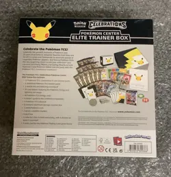 Pokemon Celebrations 25th Anniversary Pokemon Center Elite Trainer Box Sealed 820650809866 - Image 3