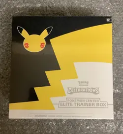 Pokemon Celebrations 25th Anniversary Pokemon Center Elite Trainer Box Sealed 820650809866 - Image 4