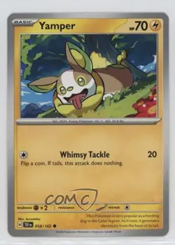 Yamper Pokemon SV05: Temporal Forces #058 - Image 1