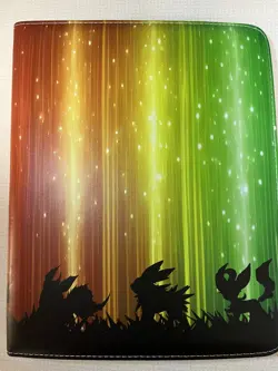 Pokemon Eevee Eeveelution TCG Card Binder With 50 Pages - Image 1